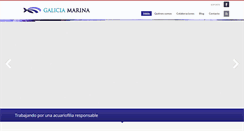 Desktop Screenshot of galiciamarina.com